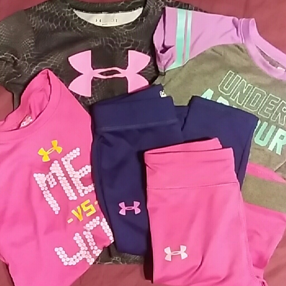 Toddler girls under Armour leggings