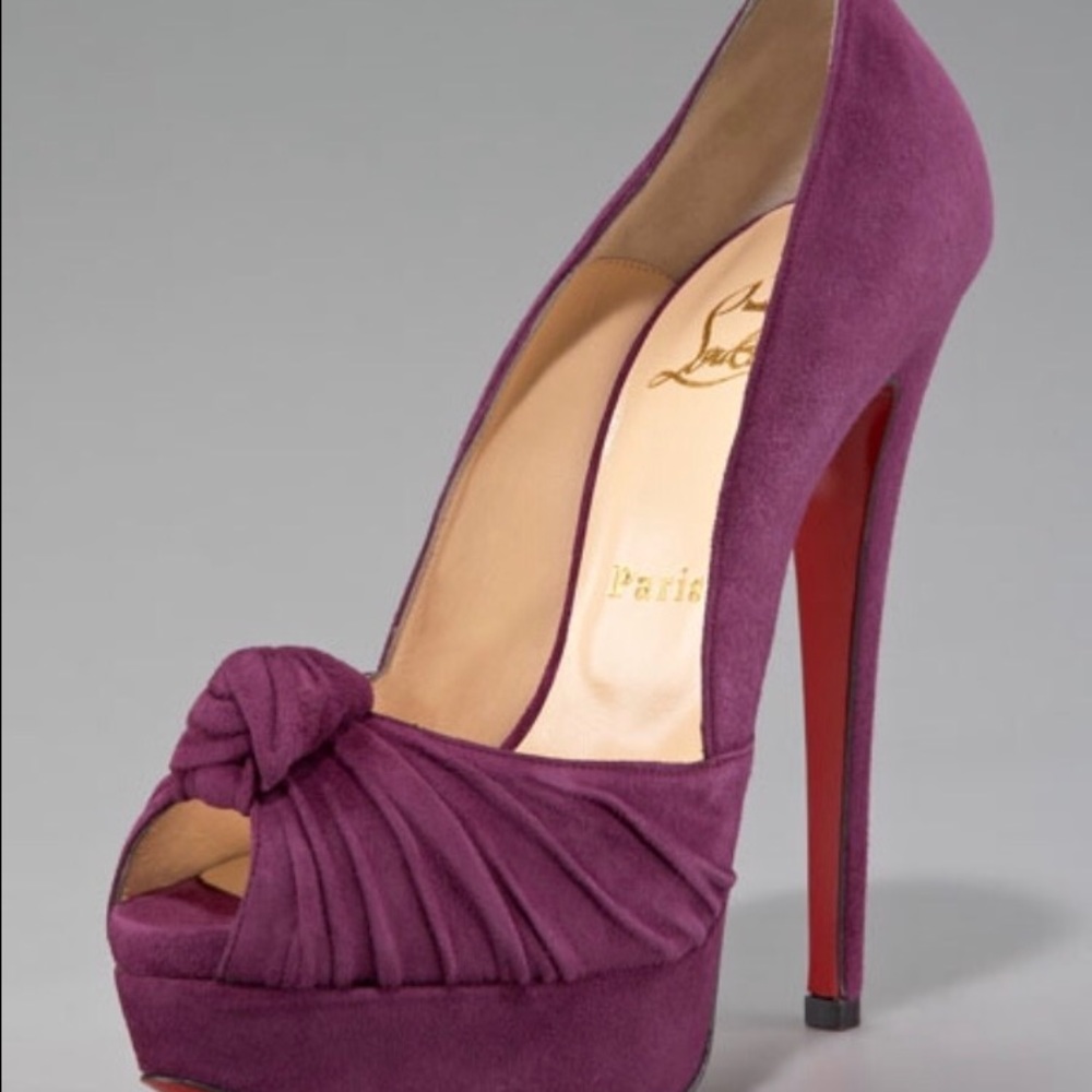 100% Authentic Christian Louboutin platforms