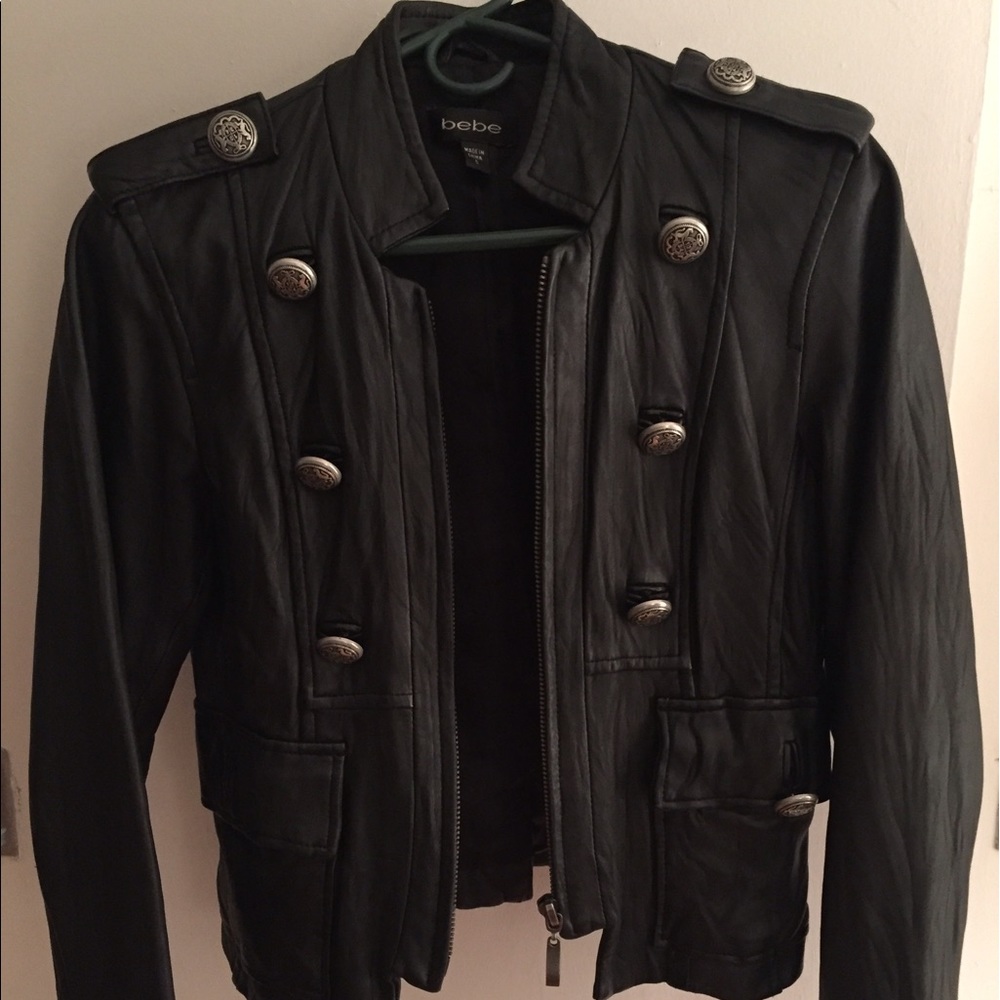 Vintage Bebe Leather Jacket