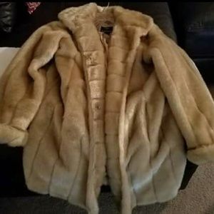 Dennis Basso Faux Fur Coat