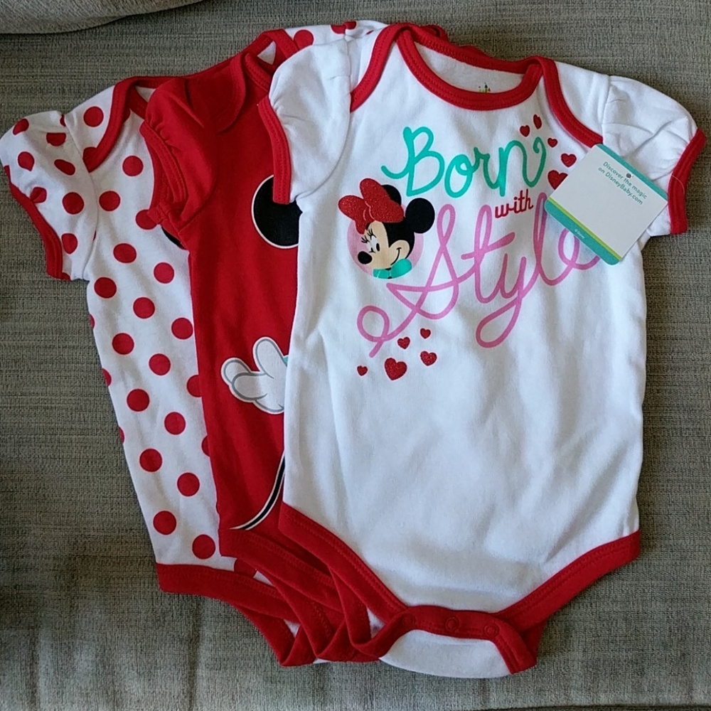 Minnie Mouse Onesie Set