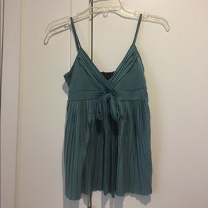 Women's Top with bow detail and pleating