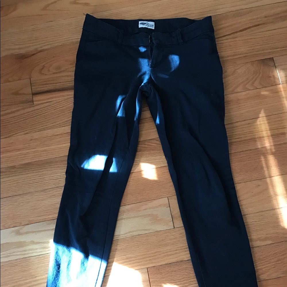 Navy blue leggings