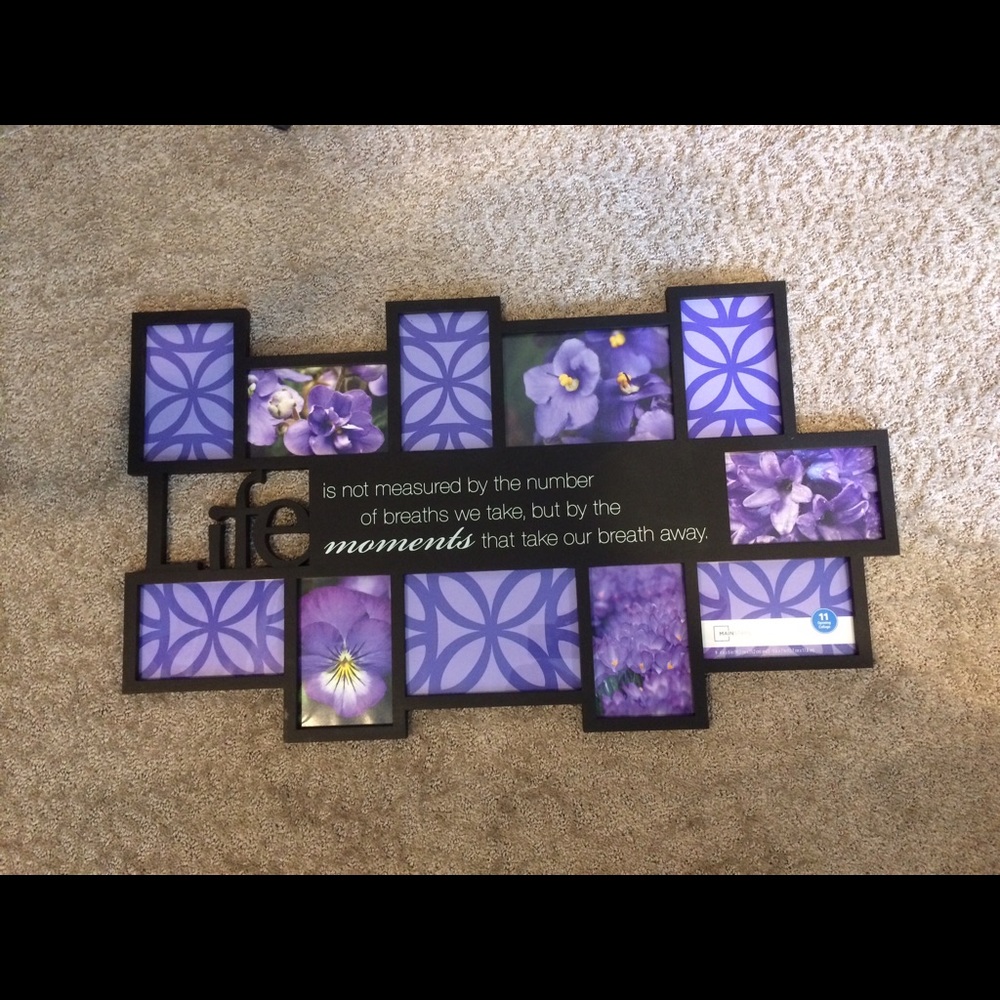 Inspirational 11 picture photo frame