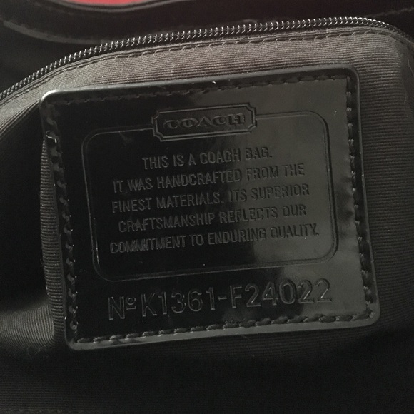 Gorgeous Coach Zebra print purse - Picture 6 of 8