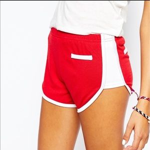 Red Camp Collection Shorts!