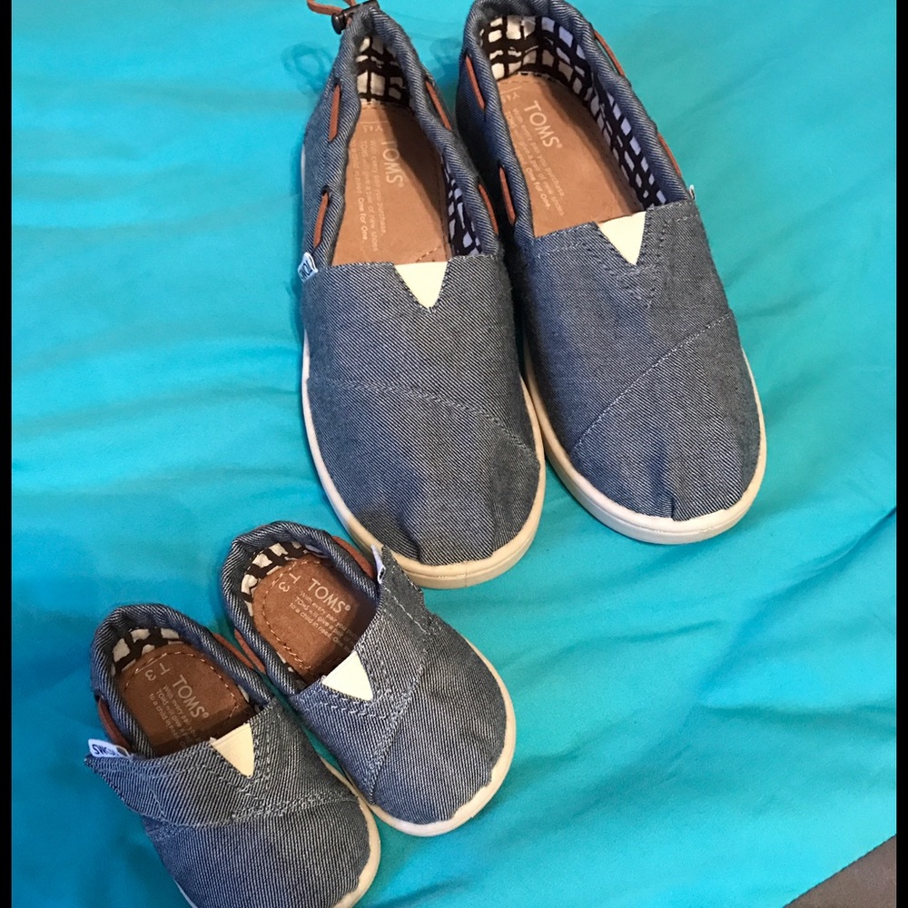 Toms both paid are brand new