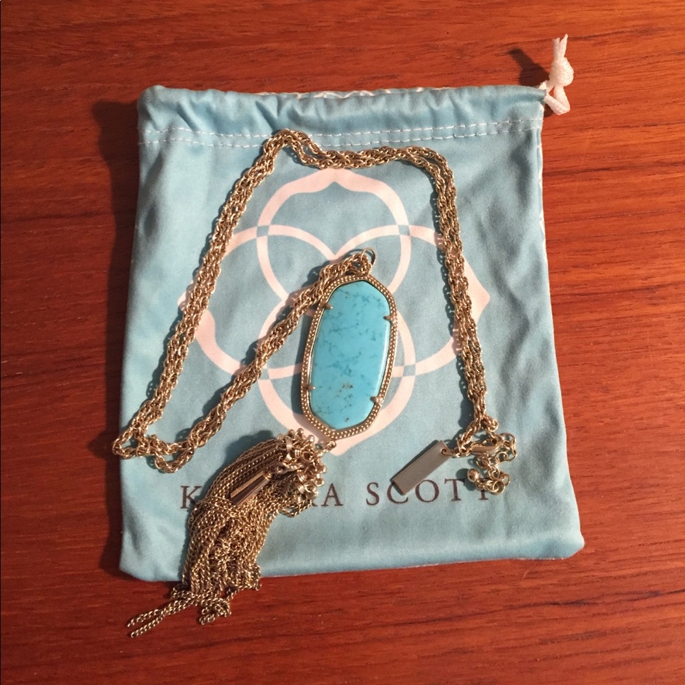 Kendra Scott Rayne Necklace in Turqouise