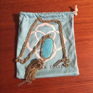 Kendra Scott Rayne Necklace in Turqouise