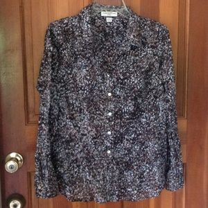 Coldwater Creek no iron blouse.