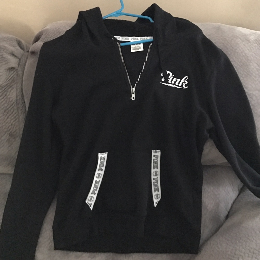 VS Pink quarter zip