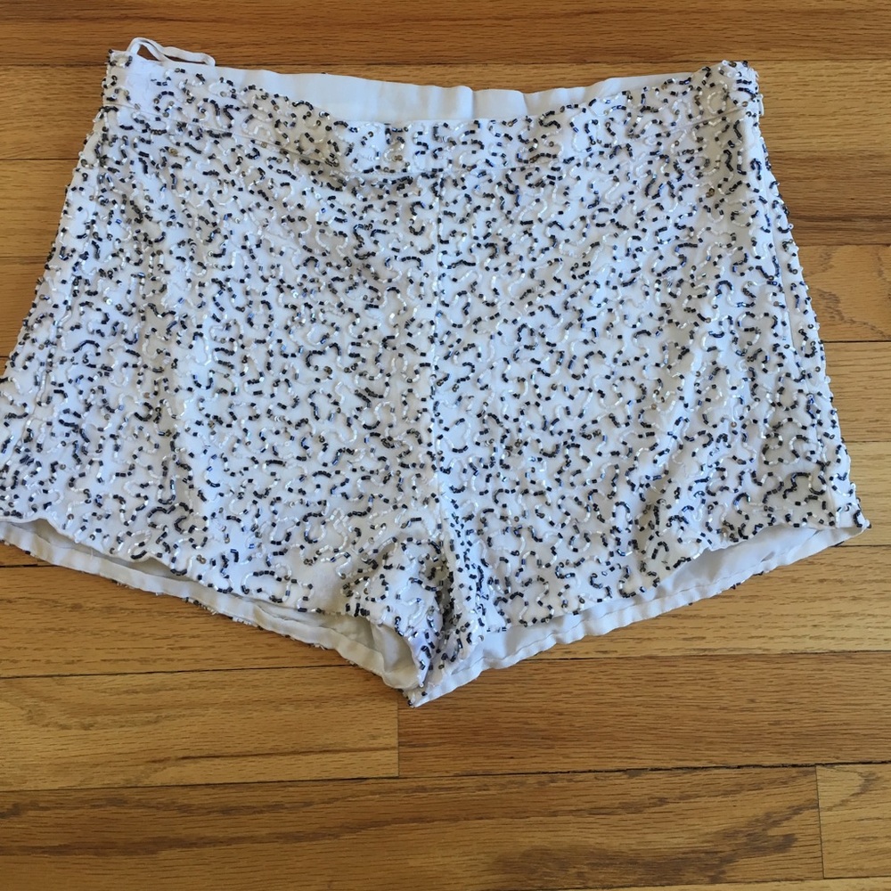 Karina Grimaldi Beaded Shorts