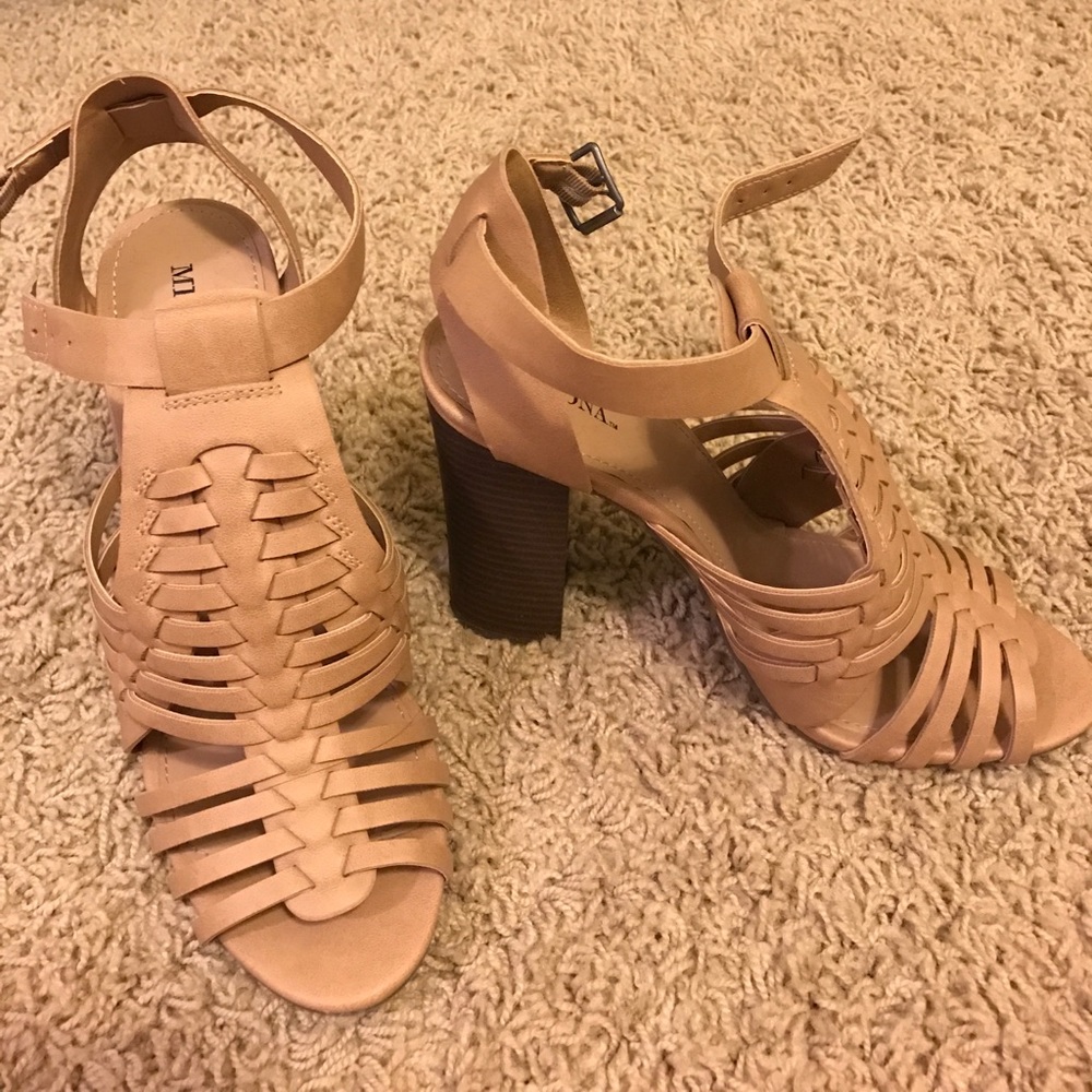 Merona strappy heels