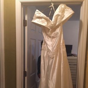 Wedding dress and Slip
