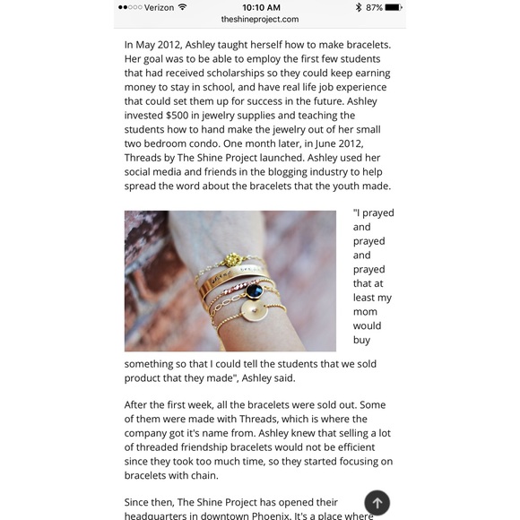 SET OF 3 shine project stackable bracelets - Picture 4 of 4