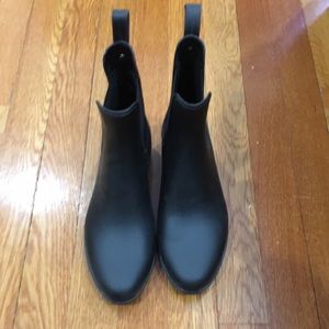 Black Sam Edelman Rain Booties