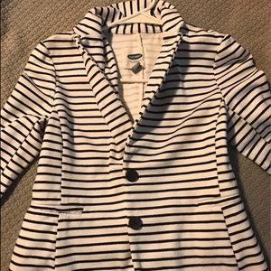 Striped blazer