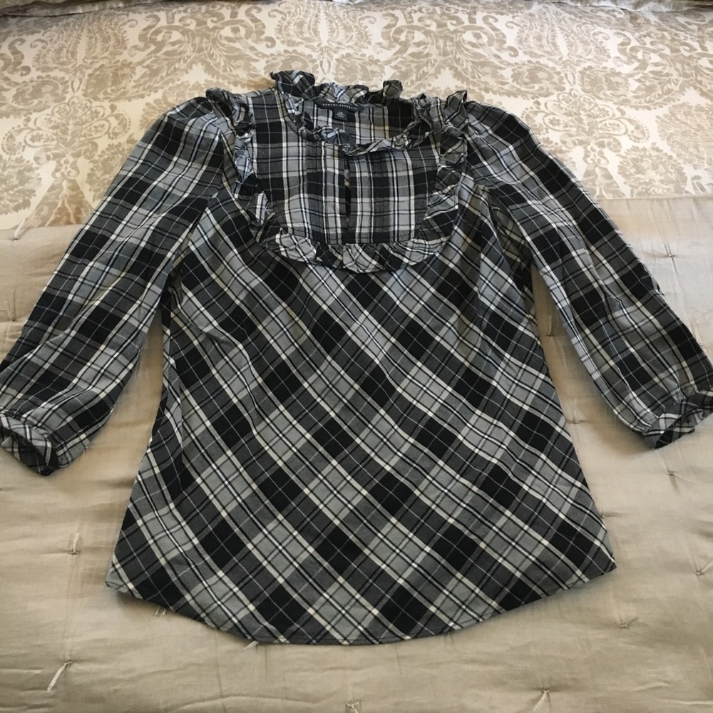 Banana Republic Ruffled Top