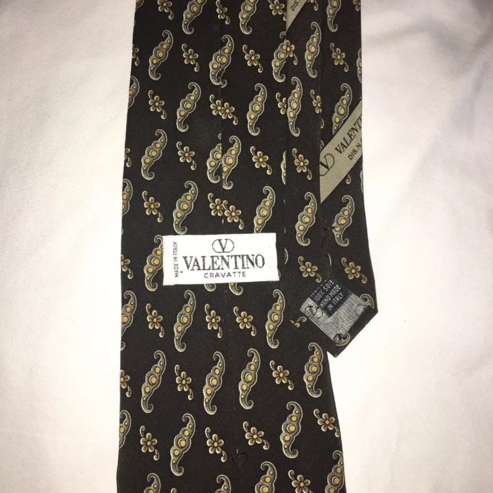Valentino Men's Necktie 100%Silk