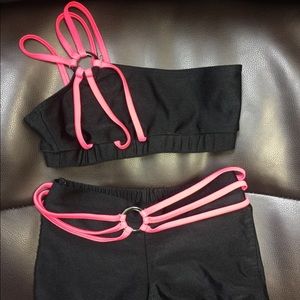 California Kisses dance/gymnastics outfit