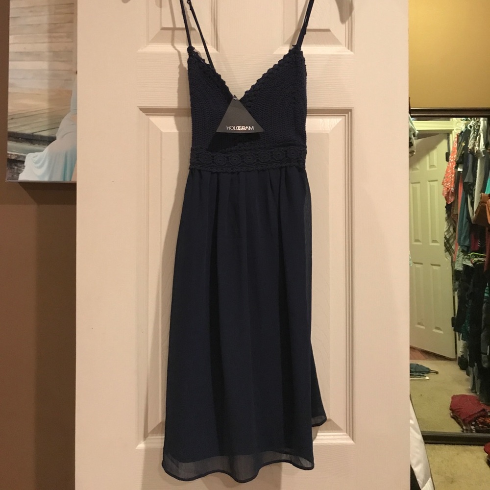 Navy Blue Dress