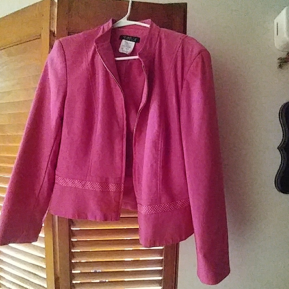 Tribella pink blazer
