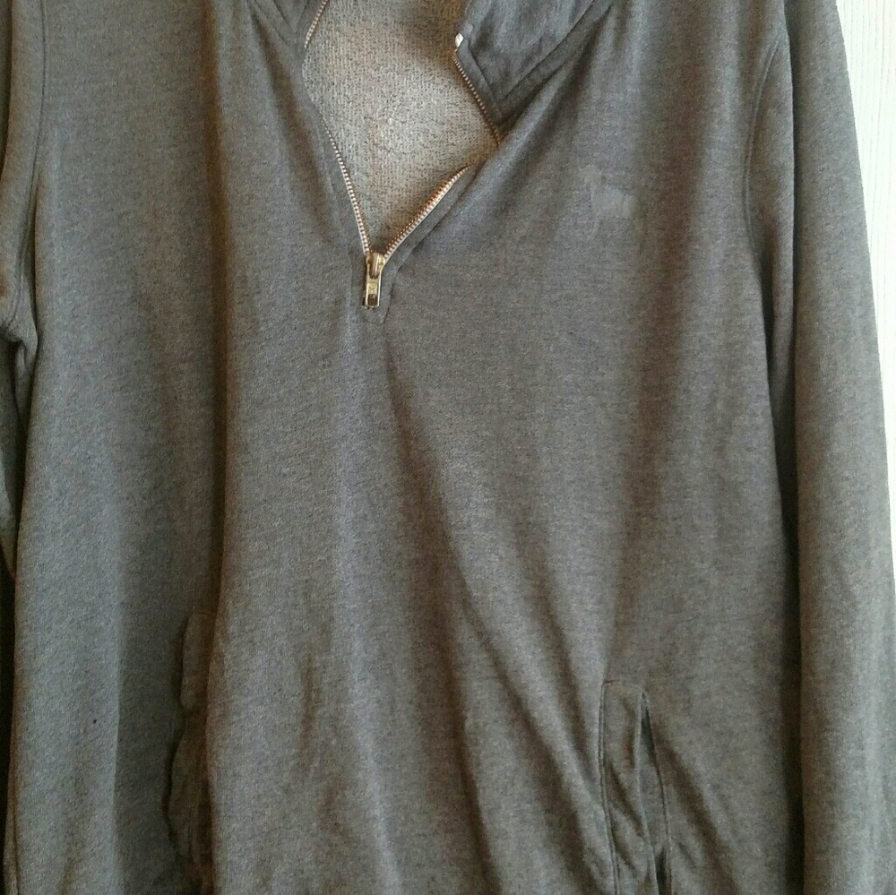 PINK half zip sweatshirt