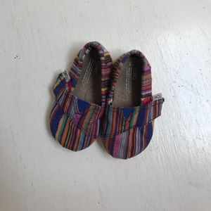 TOMS baby shoes multicolor