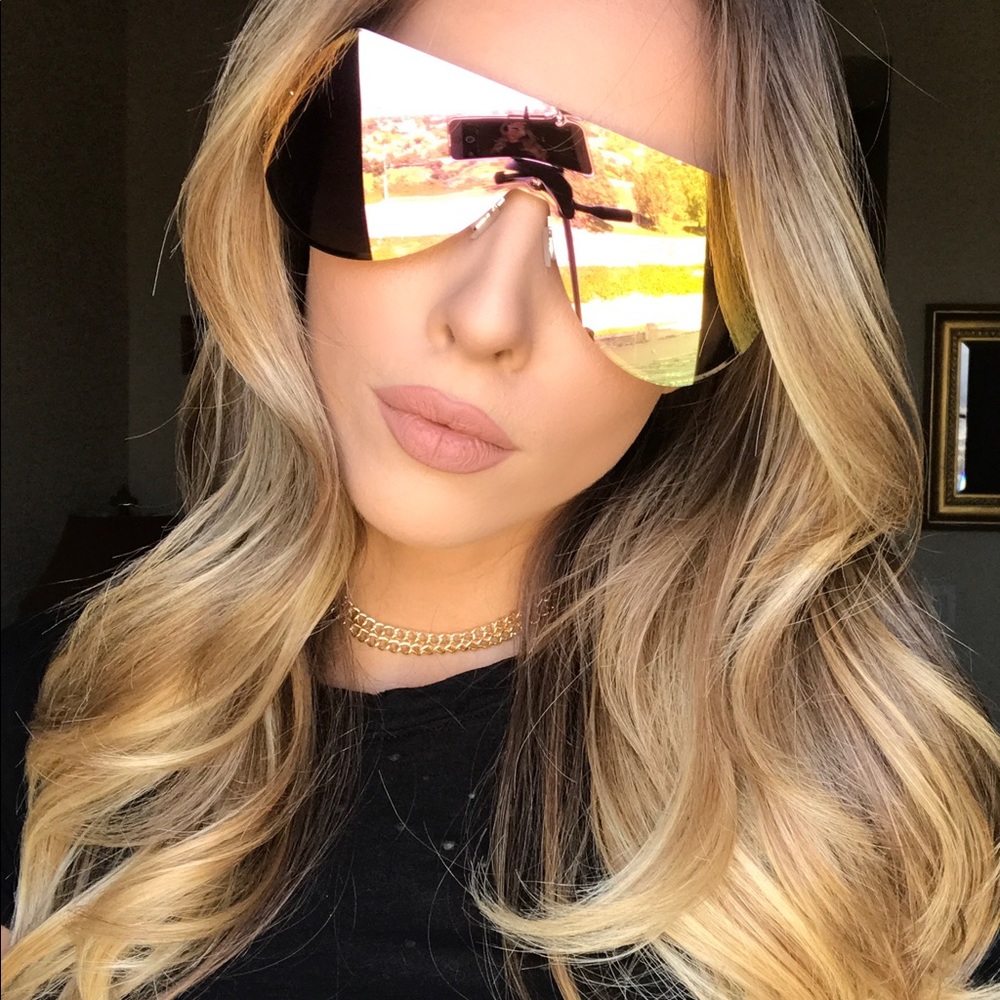 Large framed sunglasses
