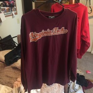Vintage Virginia Tech long sleeved t-shirt