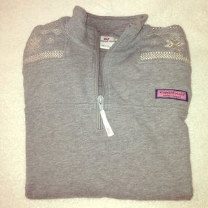 Grey Winter Themed Shep Shirt