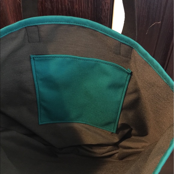 Weekender Tote in Cordura fabric. Handmade in MA. - Picture 2 of 3