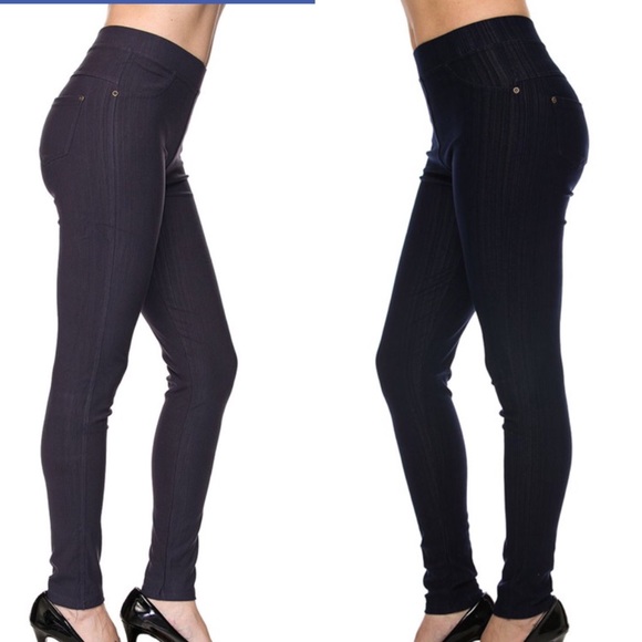 Last 1! Premium Jeggings w/ Back Pocket - Picture 2 of 6