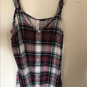 Aeropostale plaid A line dress.