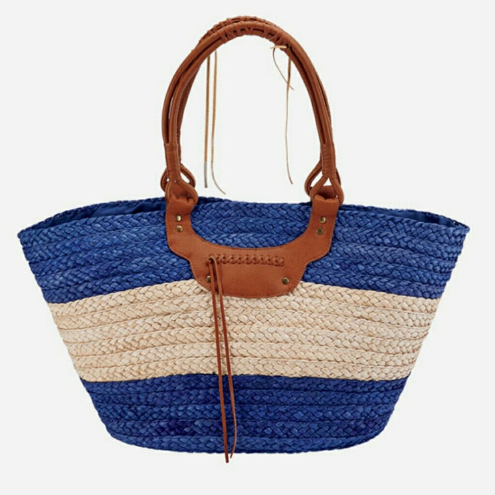 Large Paper Straw Tote