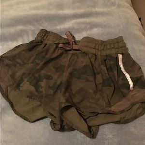 Lulu lemon camo athletic shorts