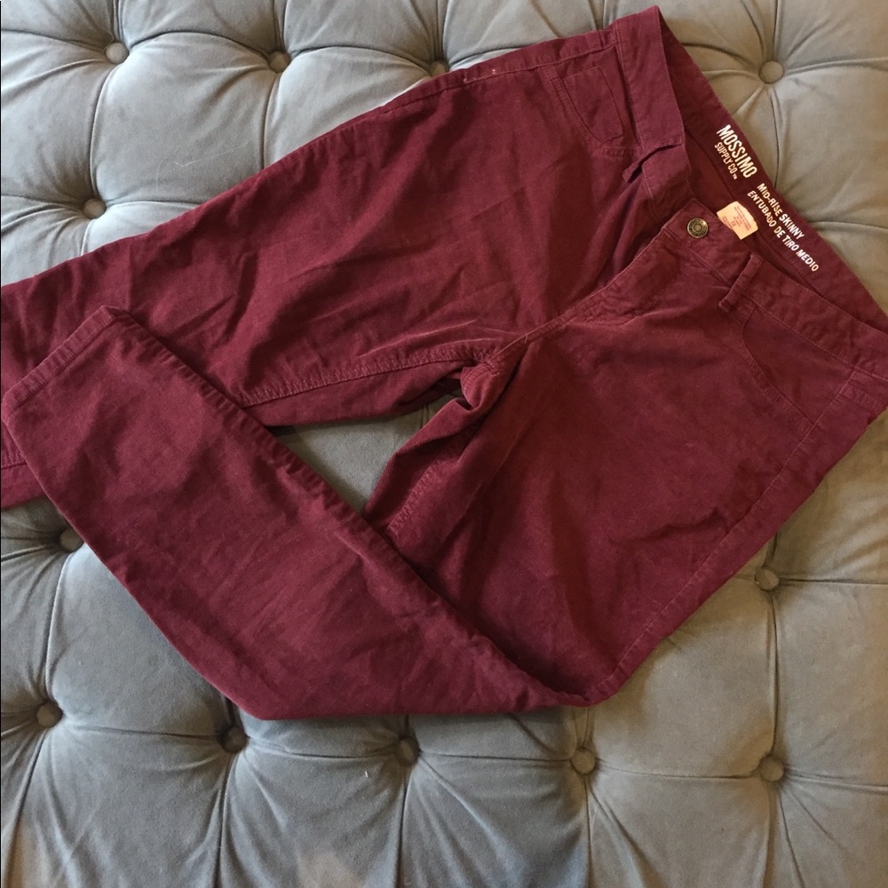 Mossimo skinny cords