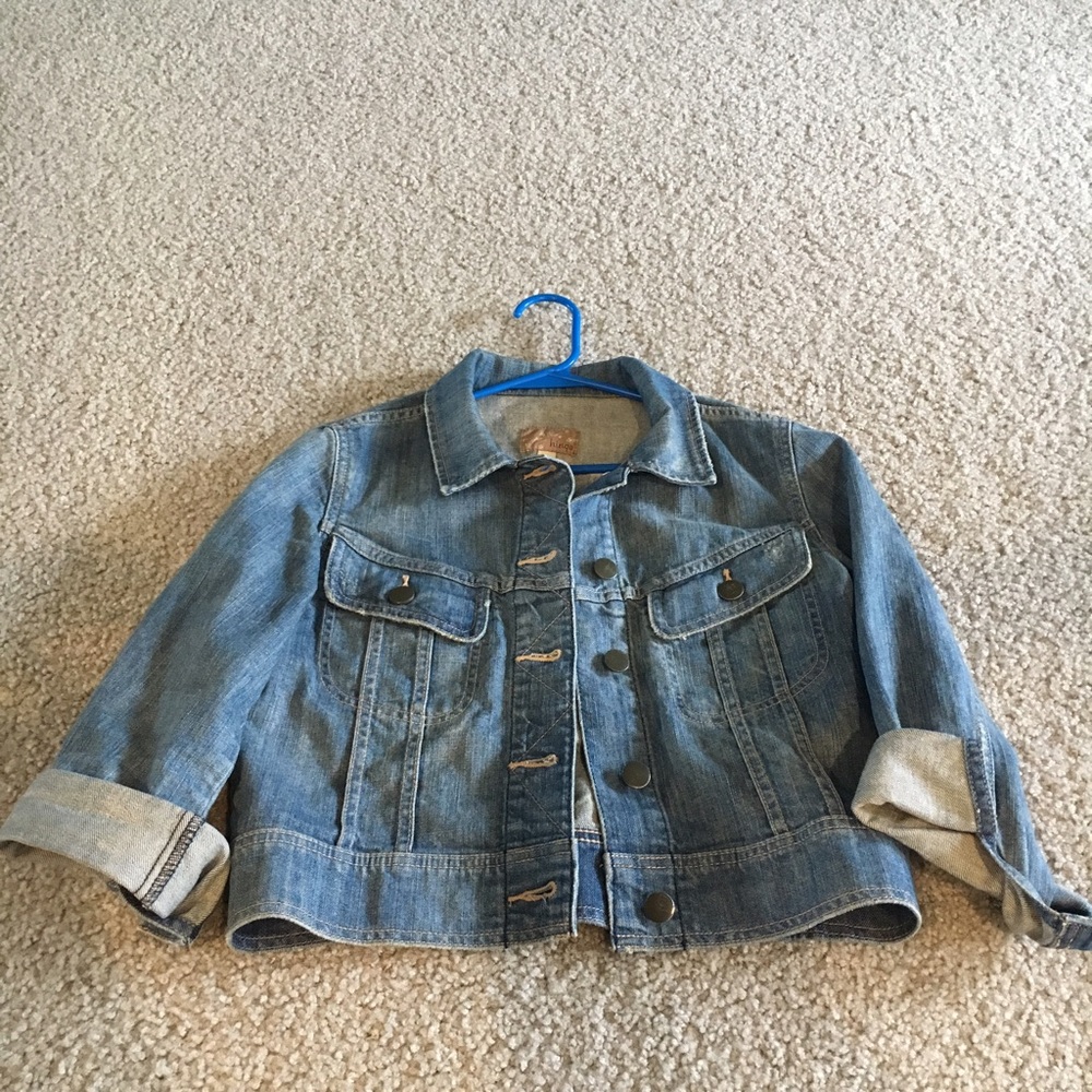 Hinge jean jacket