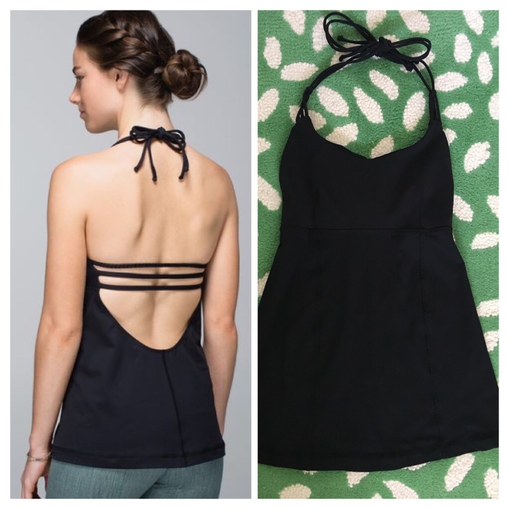 Lululemon Wandering Yogi Tank Black Size 4