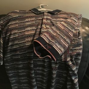 Greg Norman Collection Polo Tee Lg Size