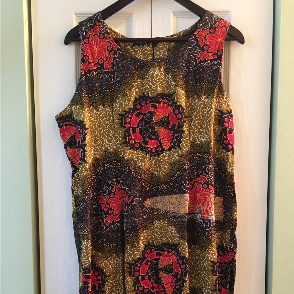 Red Brown black dress size XL