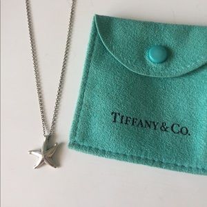 Tiffany & Co Starfish silver necklace