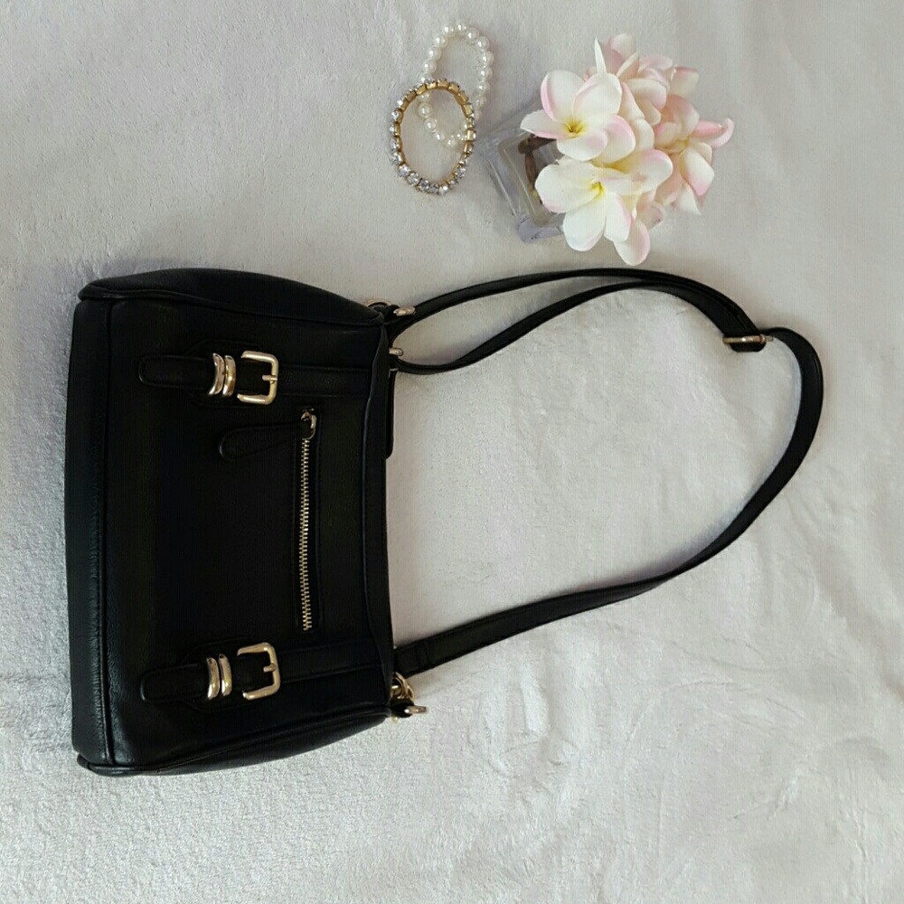 Black crossbody bag