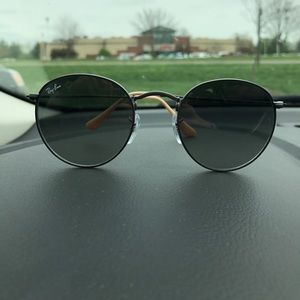 Rayban round metal sunglasses
