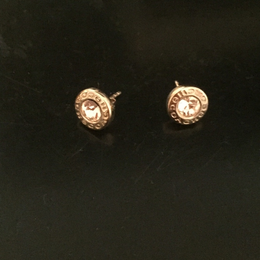 Coach gold earring