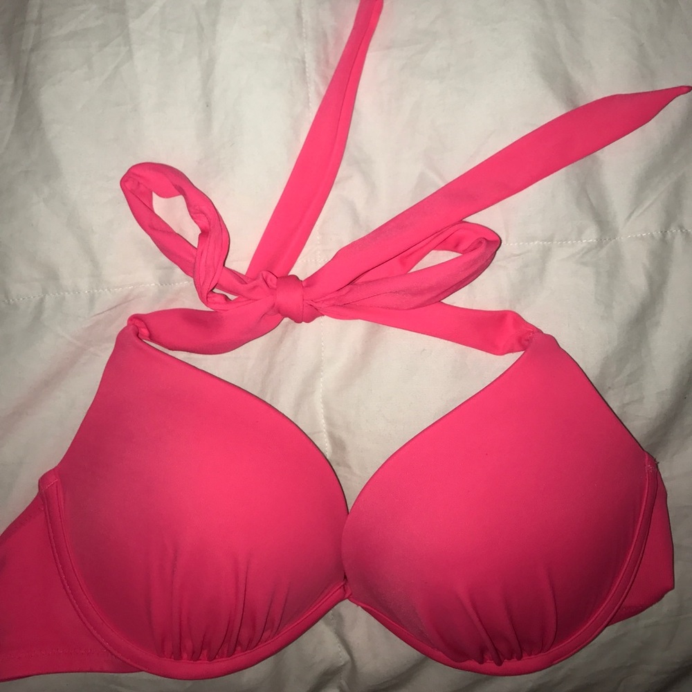 Pink VS push up bathing suit