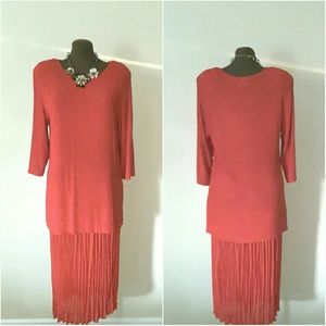 ❤💛❤SHARON ADE OF CALIFORNIA 2 PIECE DRESS❤💛❤