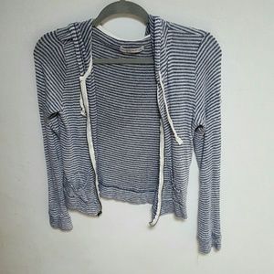 Knit hoodie