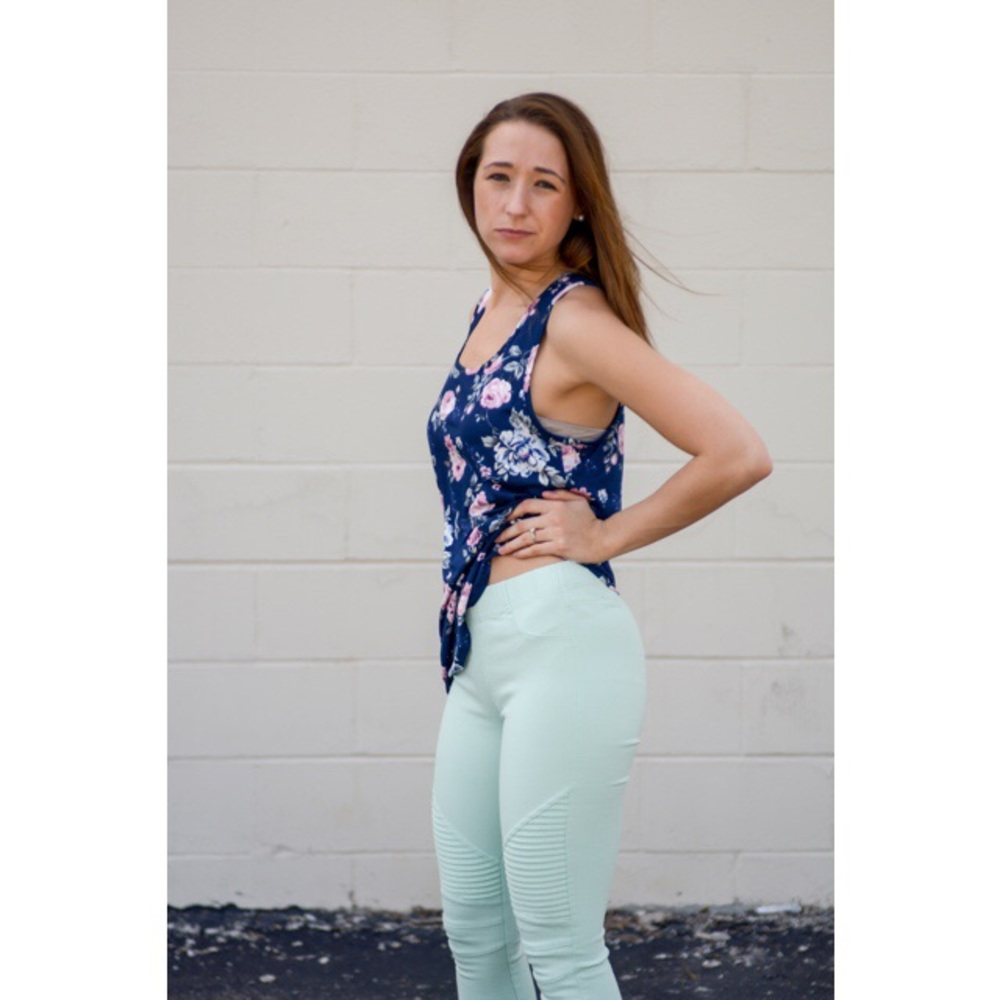 SOLD OUT! Mint Motto Jeggings - Picture 5 of 5