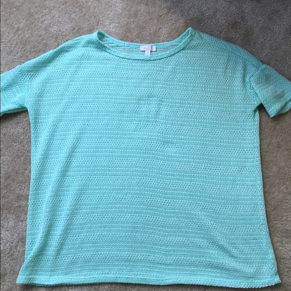 Crochet Knit Top